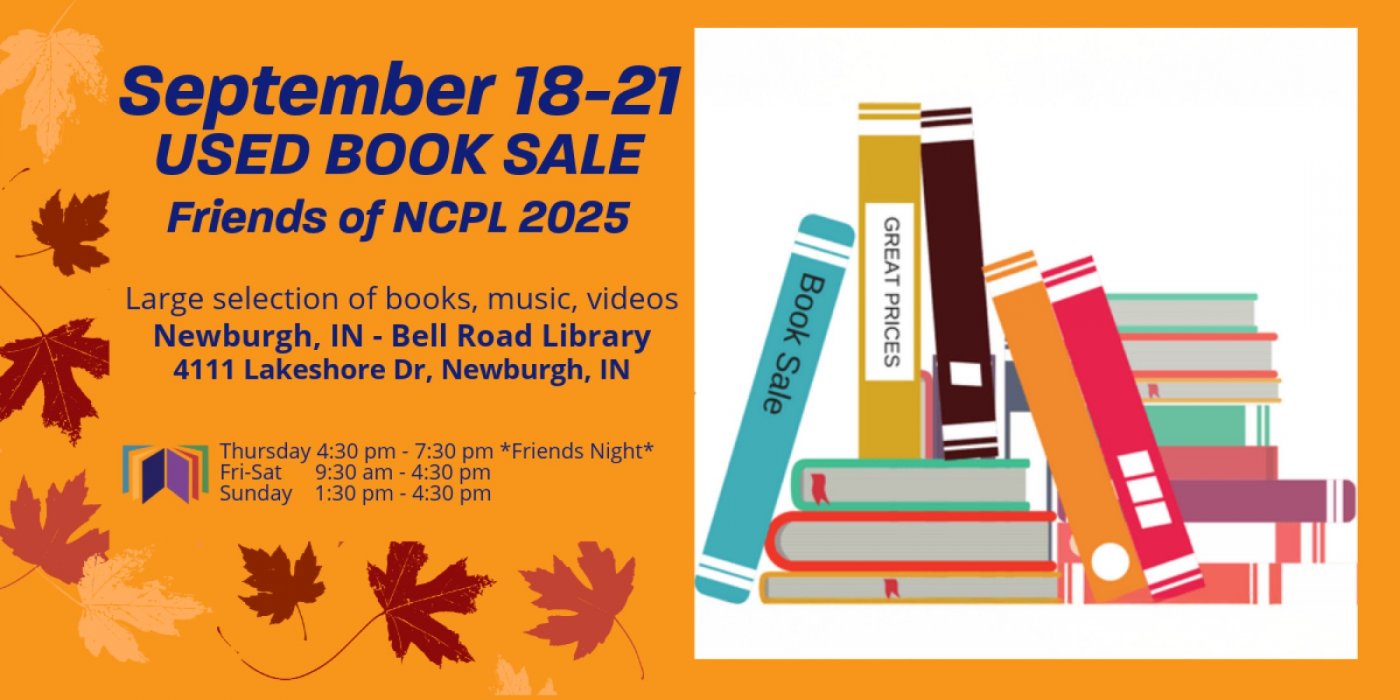 September 2025 - Friends Used Book Sale