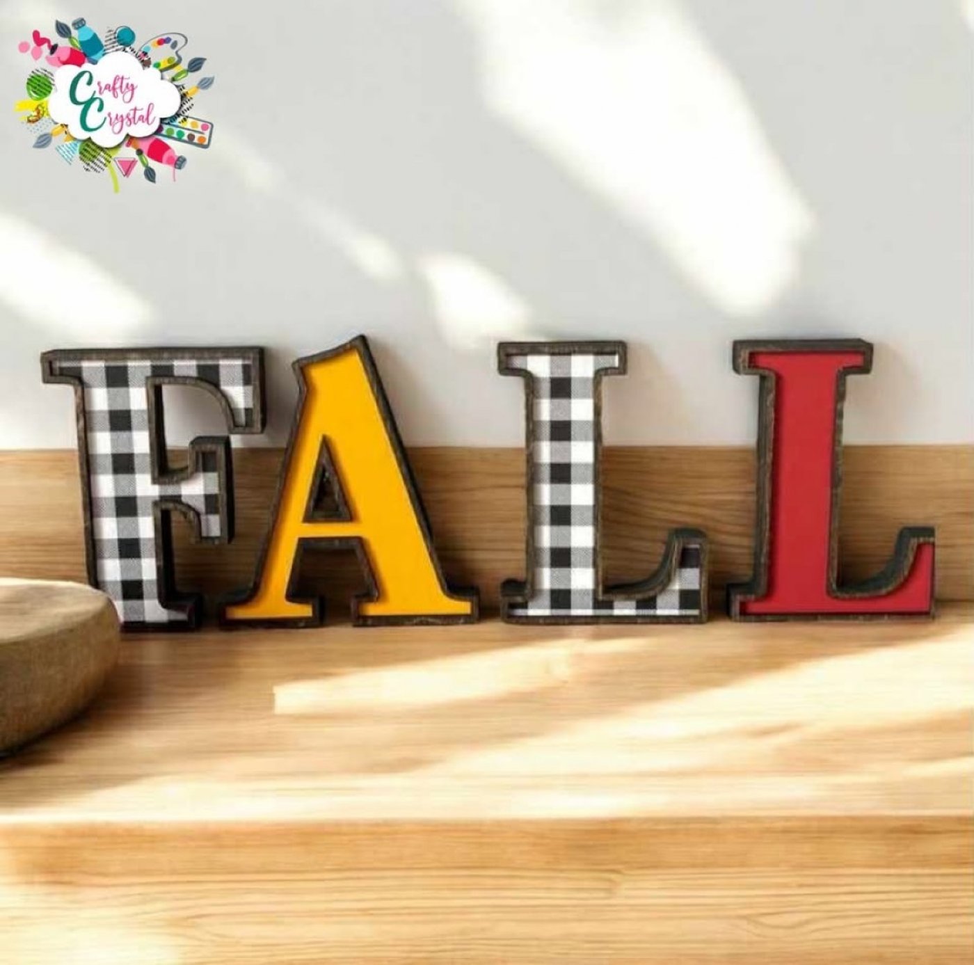 3D "FALL" Shelf Letters