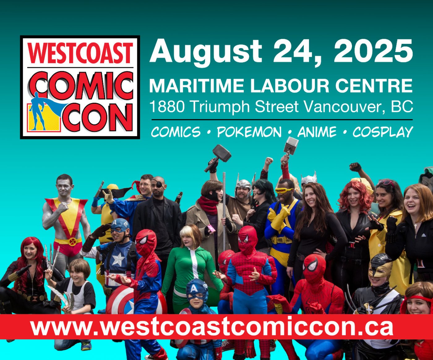 Westcoast Comic Con 2025