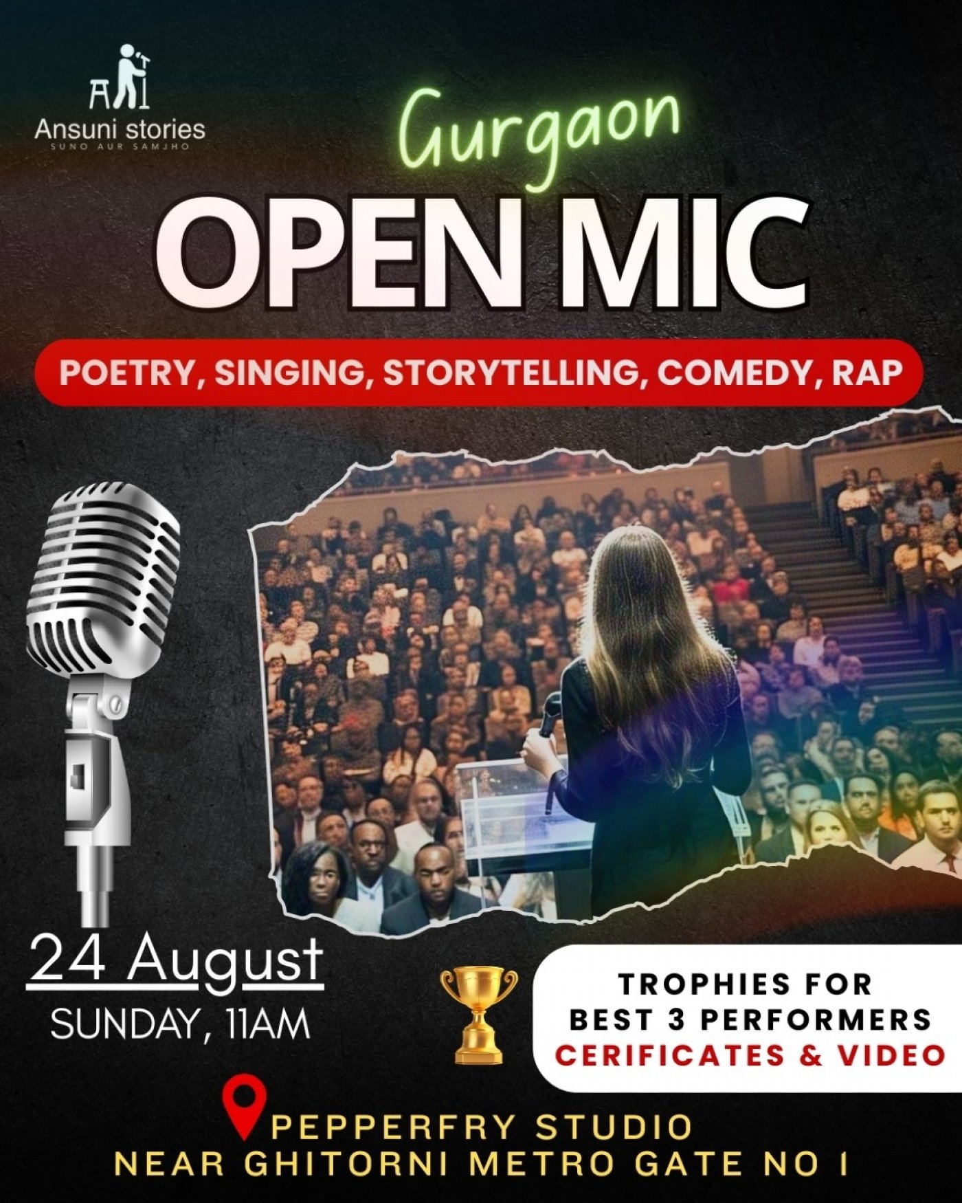 Open Mic in Delhi - Pepperfry Store