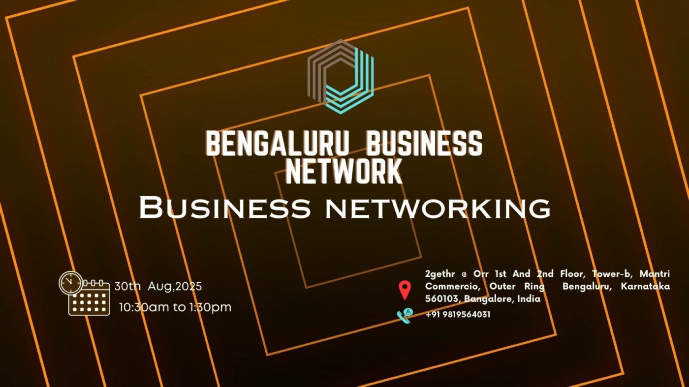 Business Networking 2025 Bengaluru