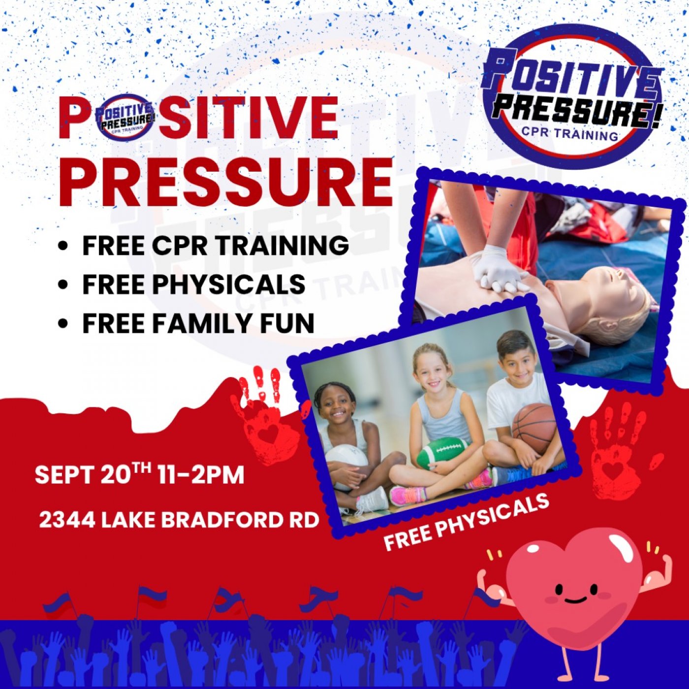 Positive Pressure Free CPR Training