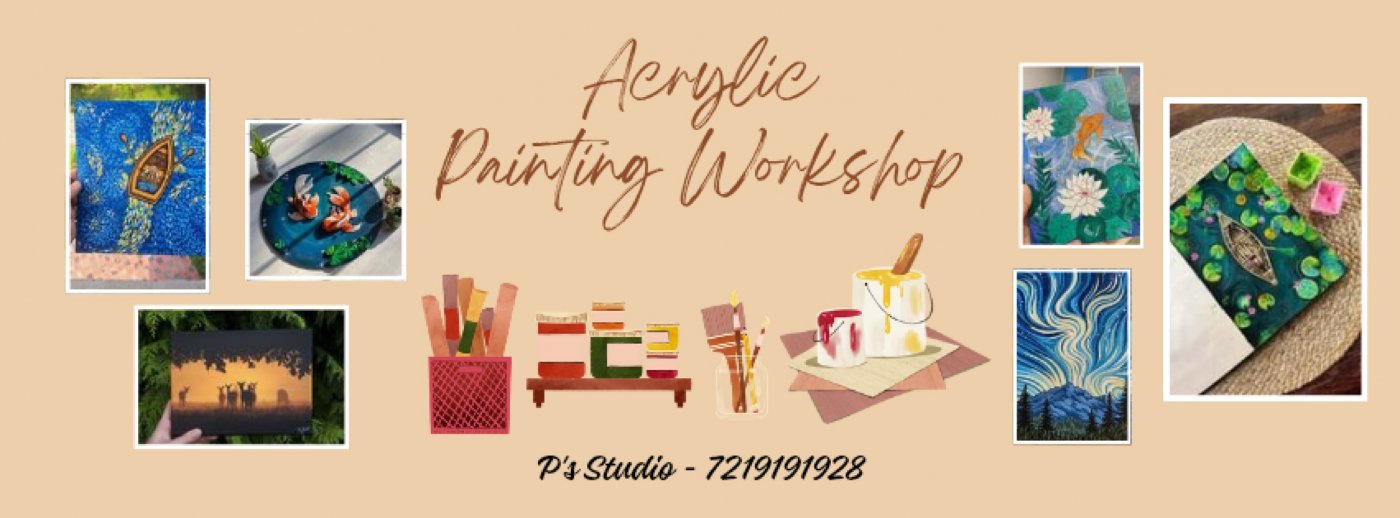 Acrylic painting workshop