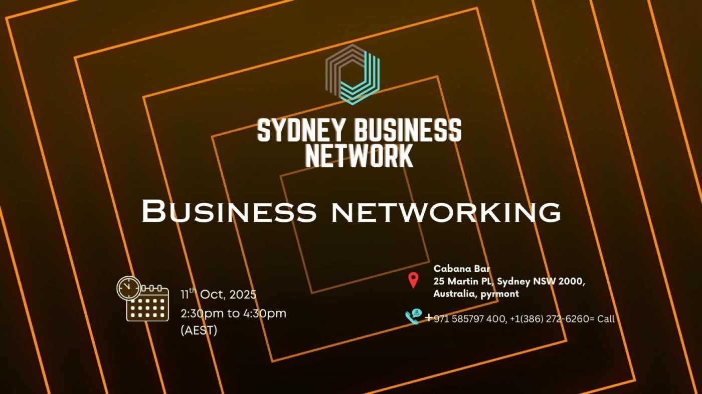 Business Networking Sydney Australia 2025
