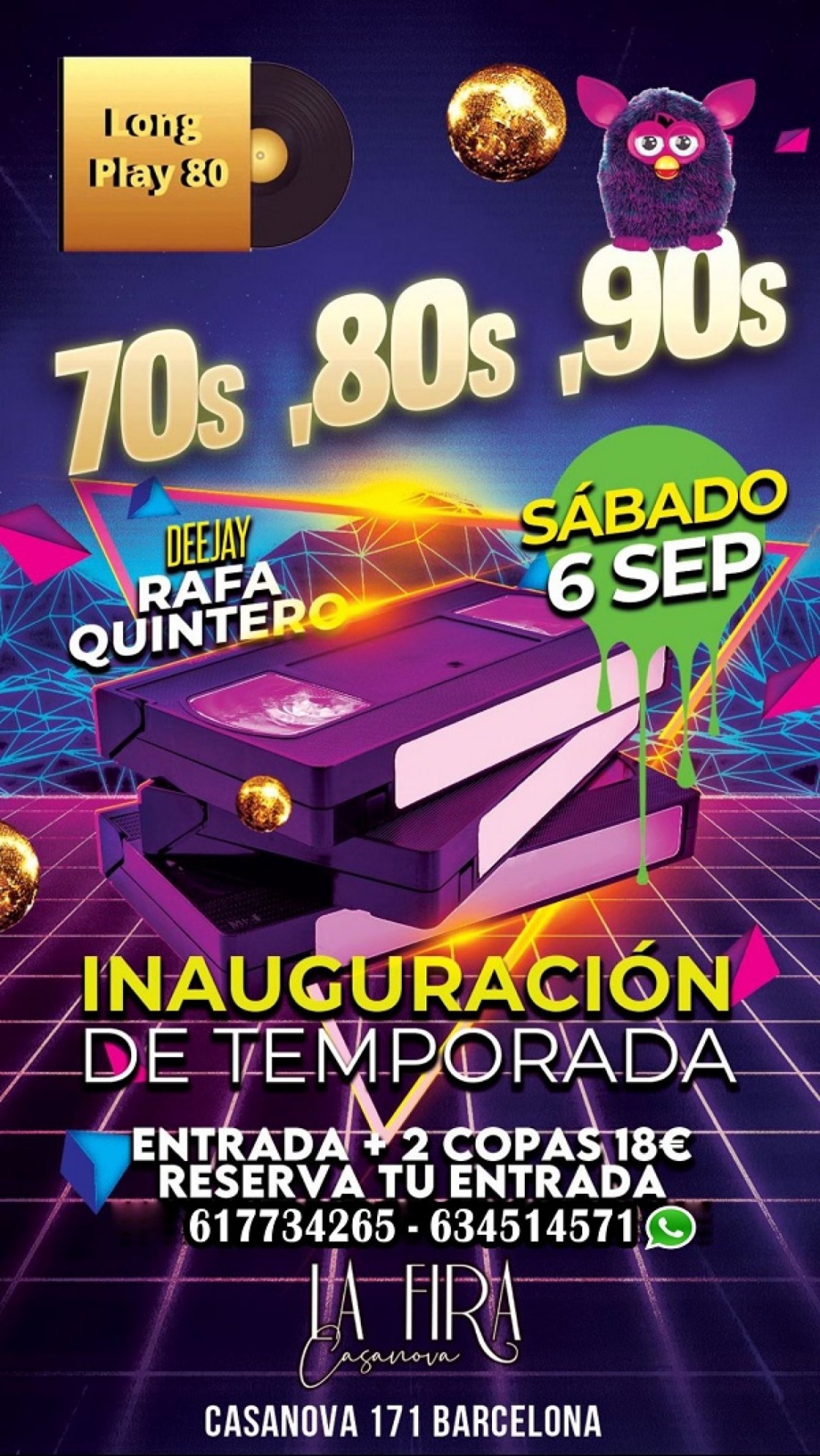 Tardeo 70s 80s 90s (Inauguraci\u00f3n de Temporada) \ud83d\udd7a\ud83c\udffb\u200b