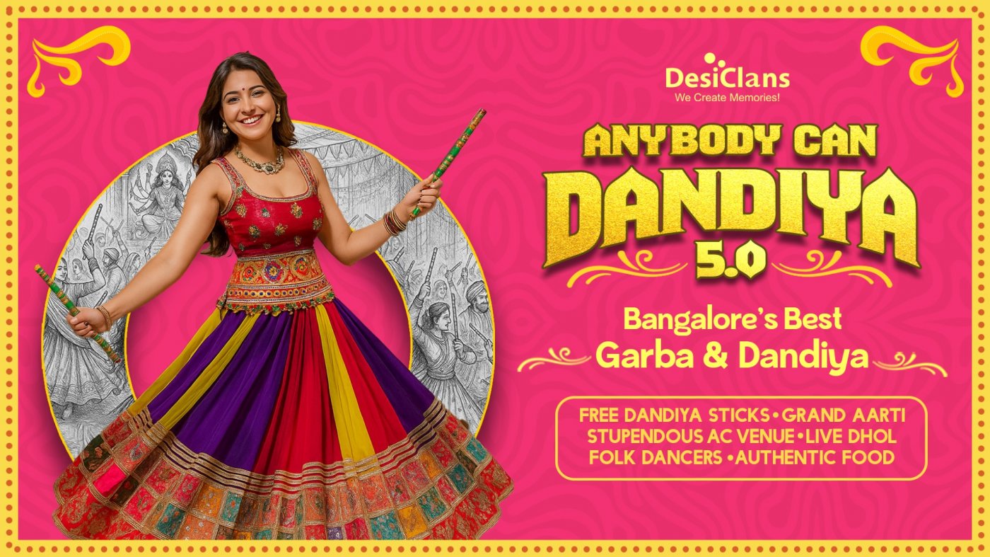 AnyBody Can Dandiya 5.0 - Bangalore's Best Dandiya
