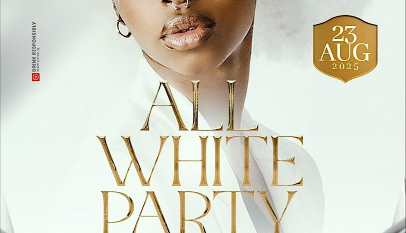 KELECHI FLAUNT'S ALL WHITE PARTY