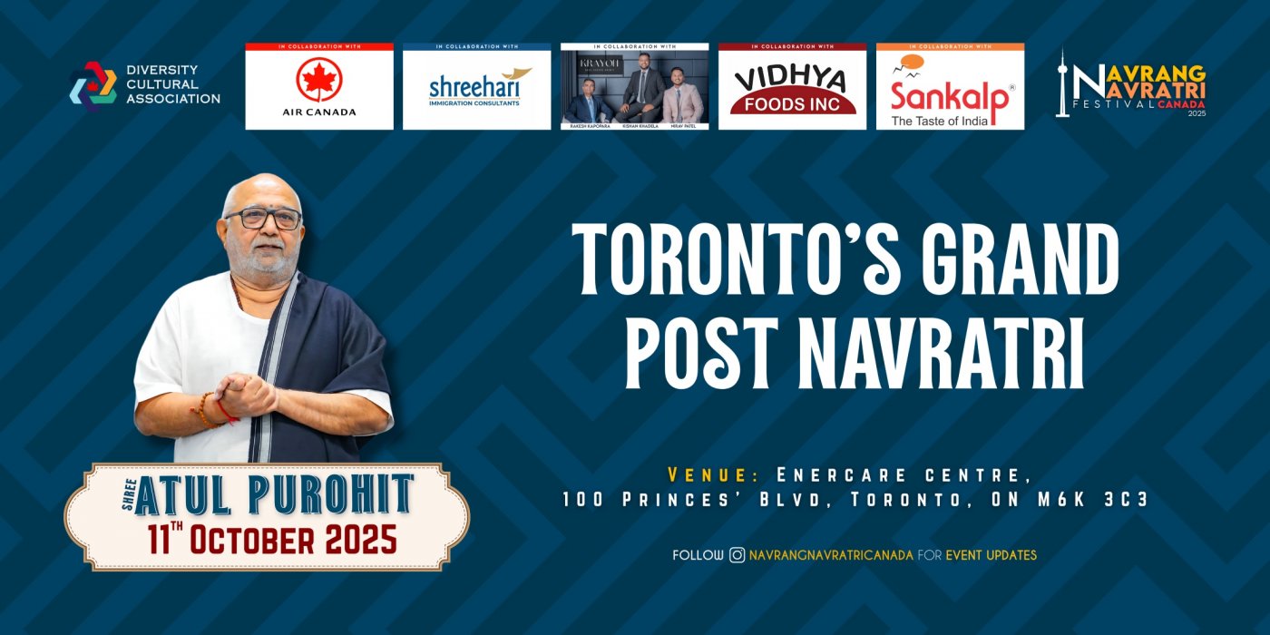 Navrang Navratri Festival Canada 2025 With Atul Purohit - 11 th October 2025