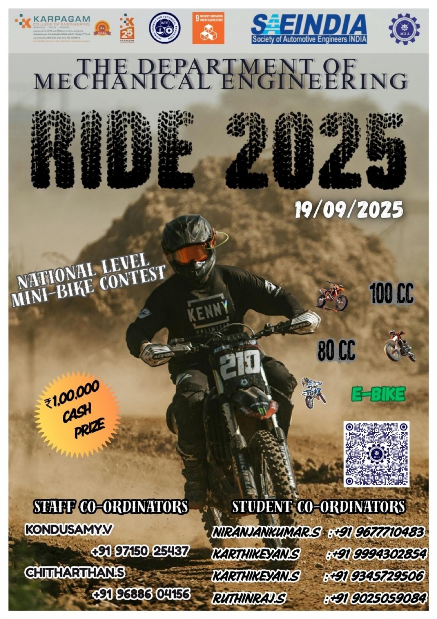 KCE RIDE 2K25