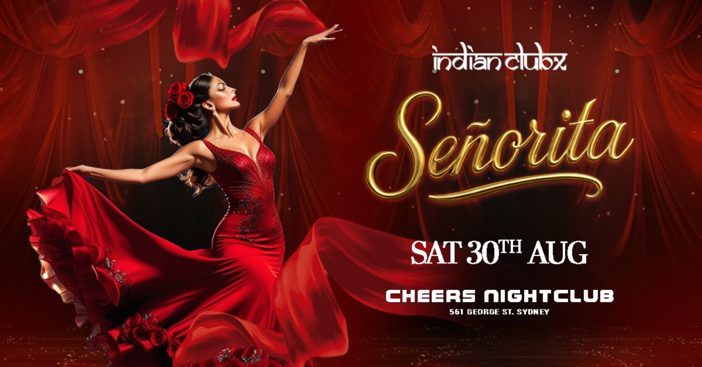 Bollywood Senorita at Cheers Nightclub, Sydney