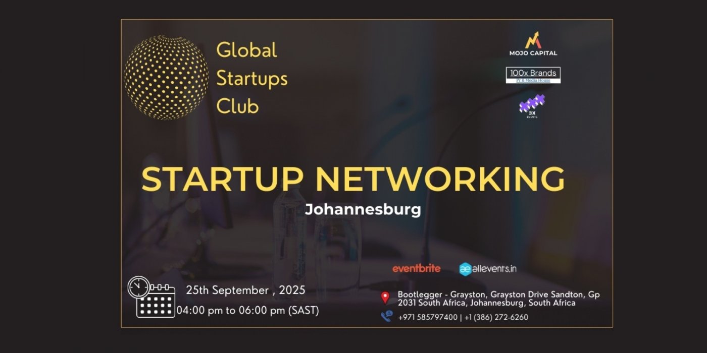 GLOBAL STARTUPS CLUB STARTUP NETWORKING Johannesburg 2025