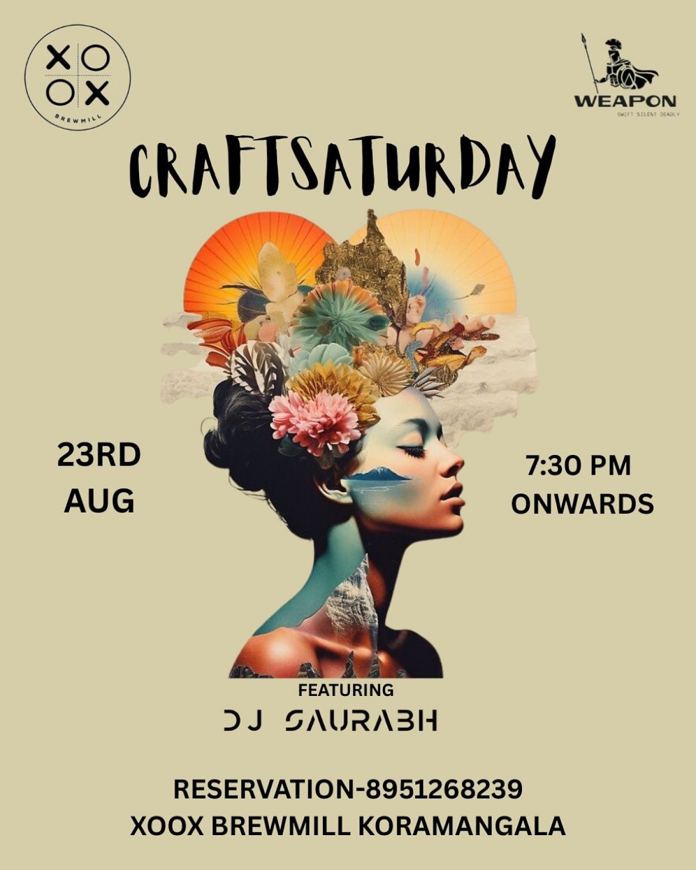 Craft Saturday xoox Brewmill Koramangala