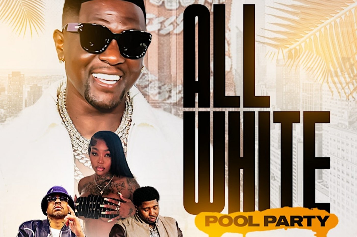 Boosie All White Pool Party