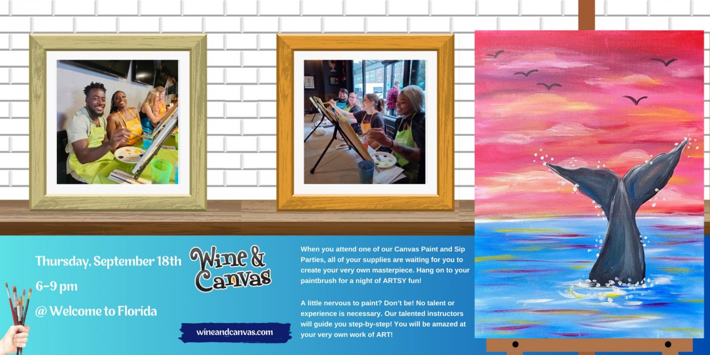 Cape Coral Art Event \u2013 Whale Tail
