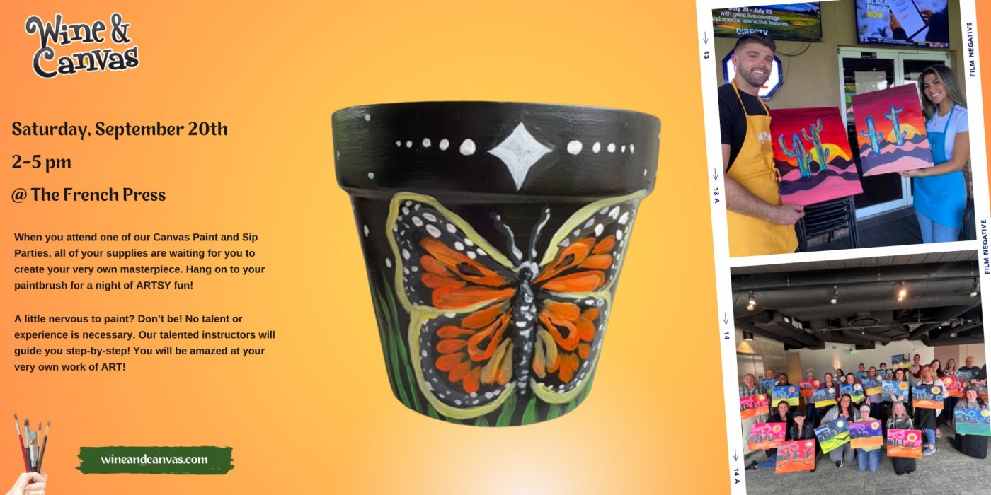 Cape Coral Flower Pot Paint Party