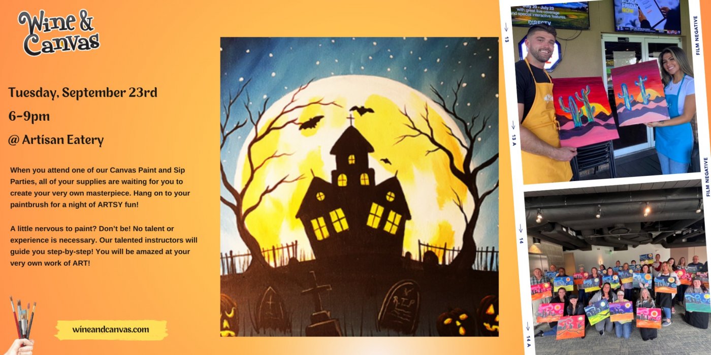 Fort Myers Canvas Art Party \u2013 Haunted