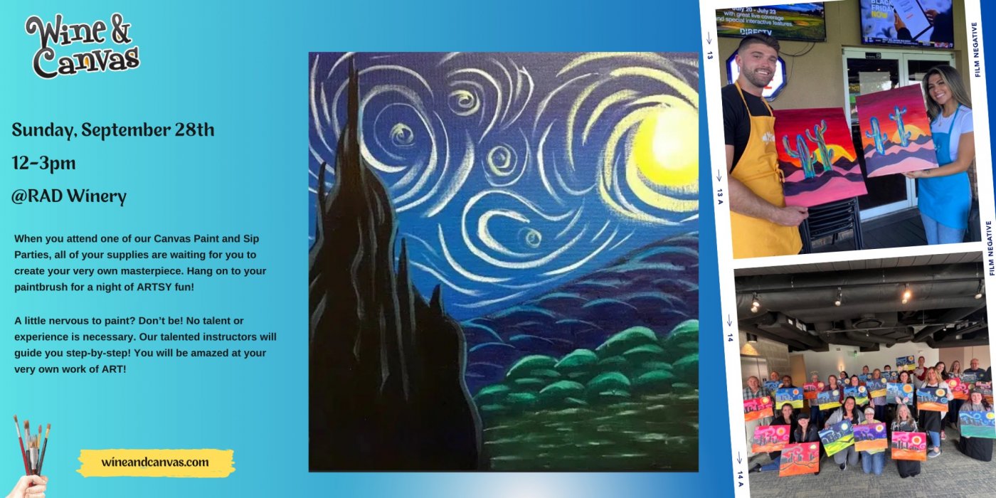 Estero Sip n Swirl \u2013 Let\u2019s Gogh!