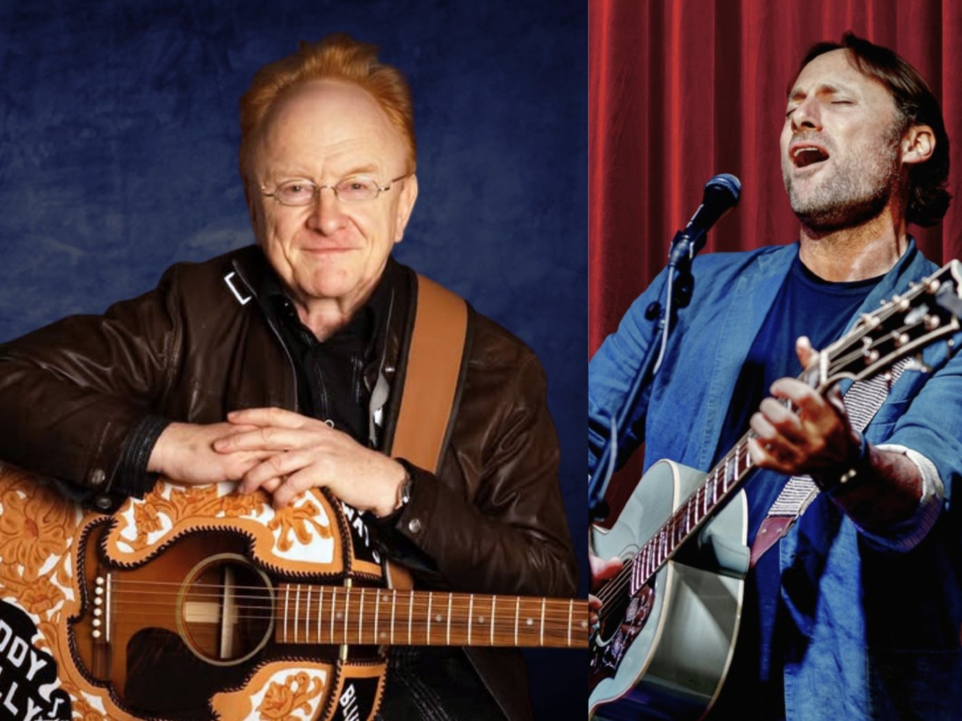 Peter Asher with Chris Stills