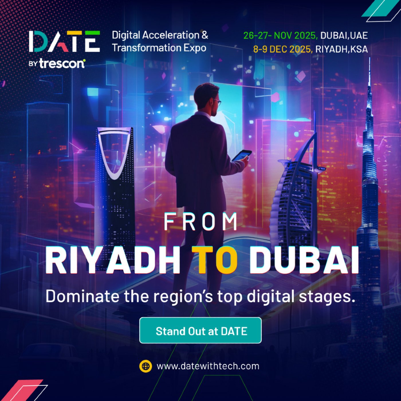 DATE with Tech \u2014 DATE KSA (Digital Acceleration & Transformation Expo)