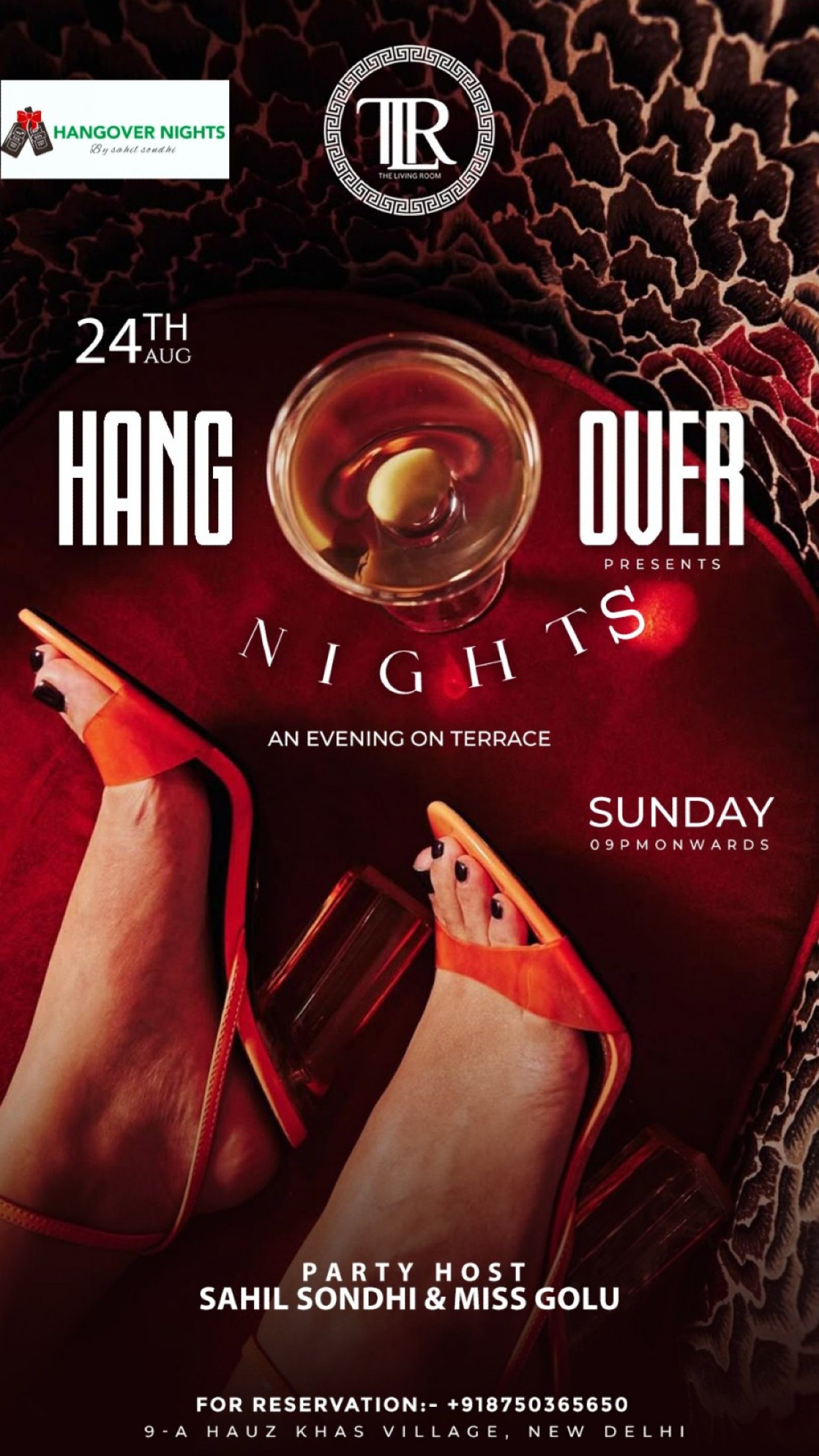 AN EVENING ON TERRACE #party BY HANGOVER NIGHTS