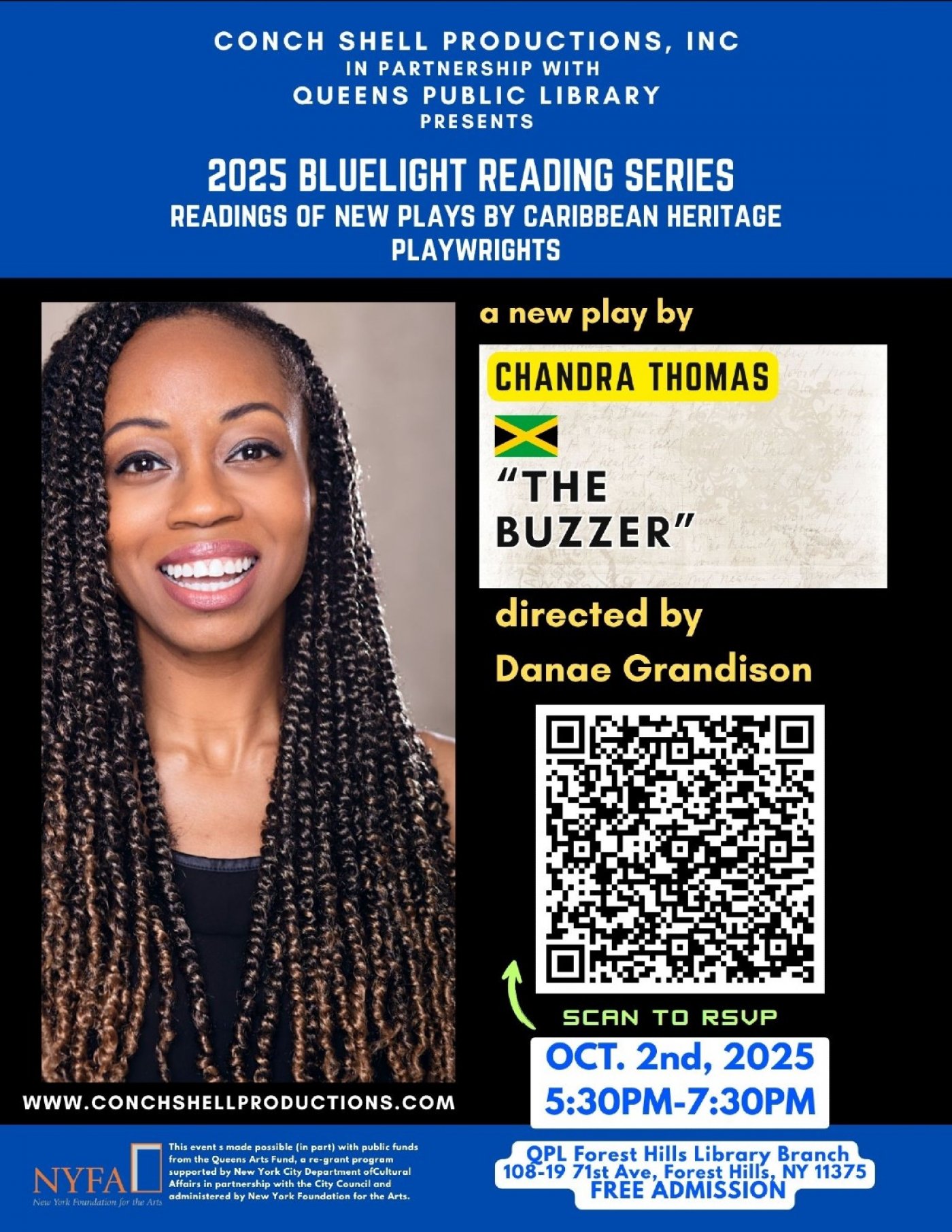 Caribbean Heritage Theatre Comes to Queens: a New Play by CHANDRA THOMAS