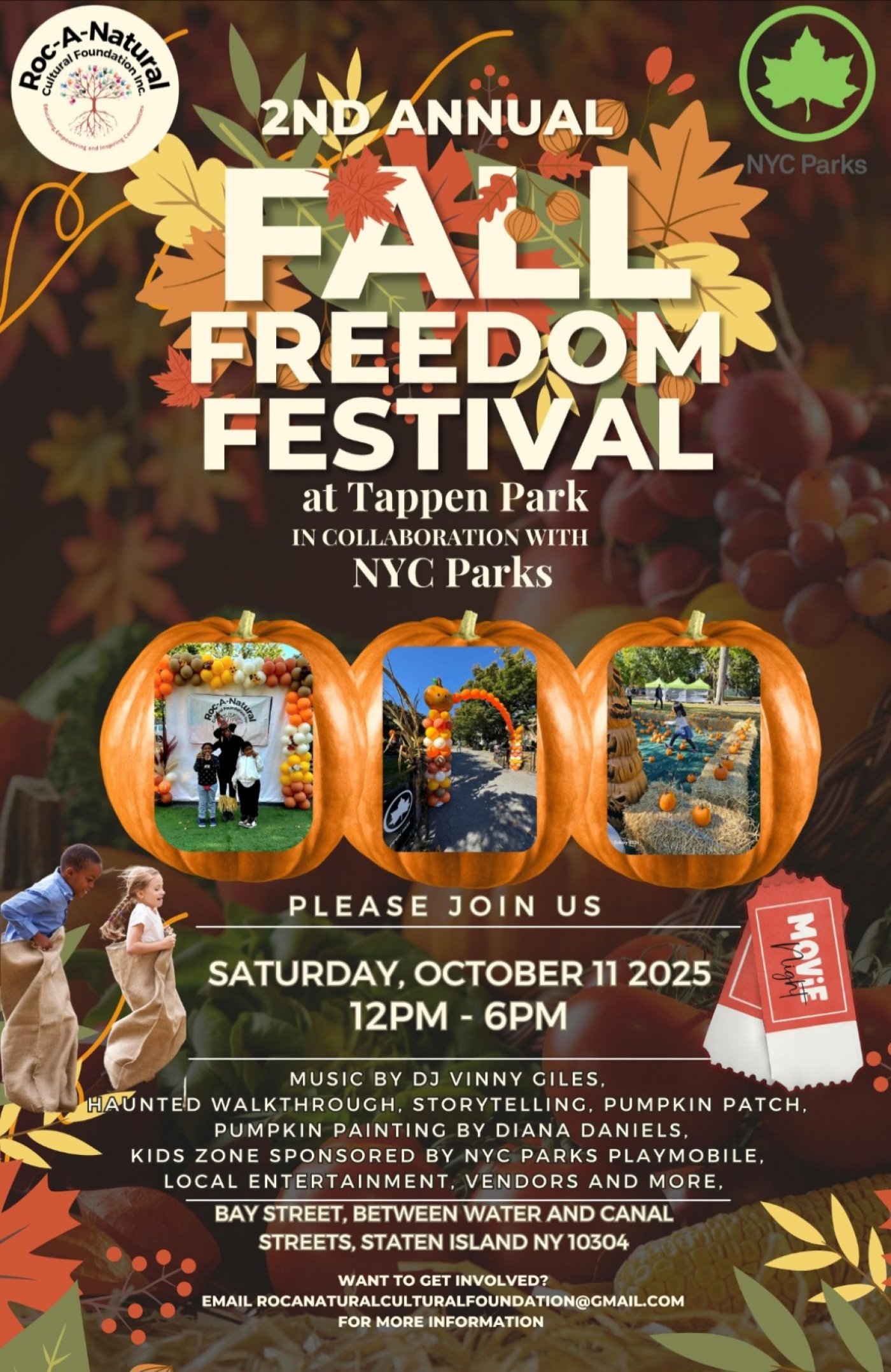 2nd Annual Fall Freedom Festival at Tappen Park