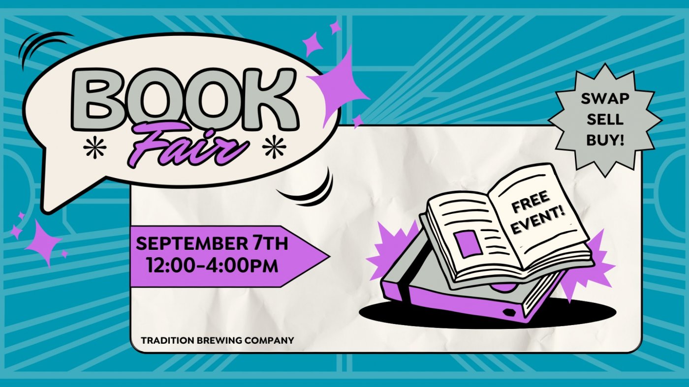Book Fair at Tradition Brewing
