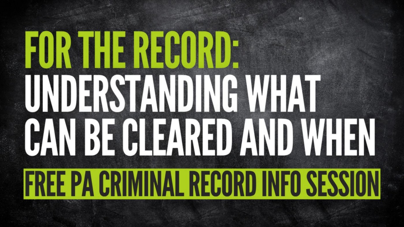 For the Record: Understanding What Can Be Cleared and When
