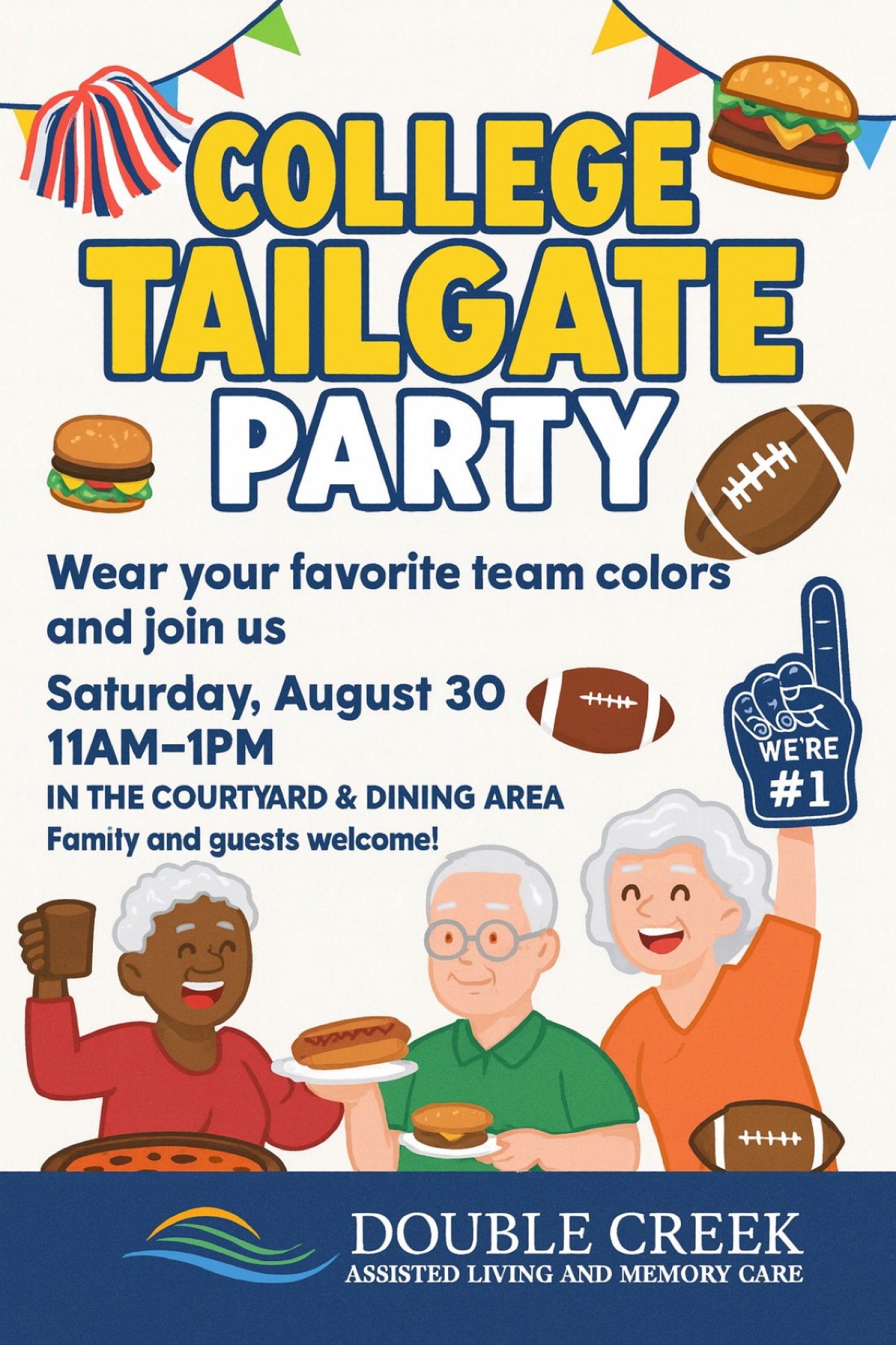 College Tailgate Party