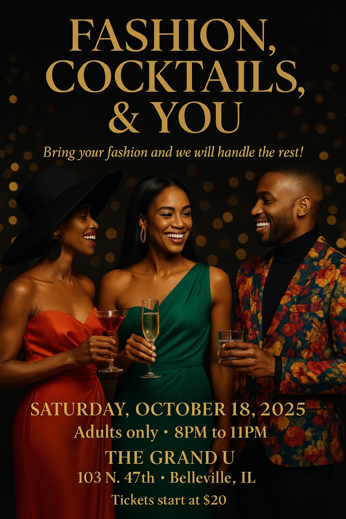 Chic in the City: Fashion, Cocktails, and You