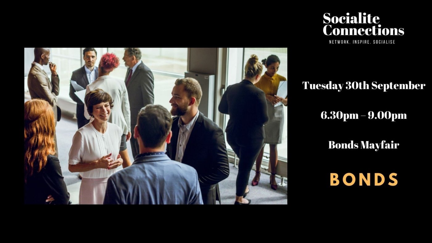 Speed Business Networking for Professionals at Bonds Mayfair