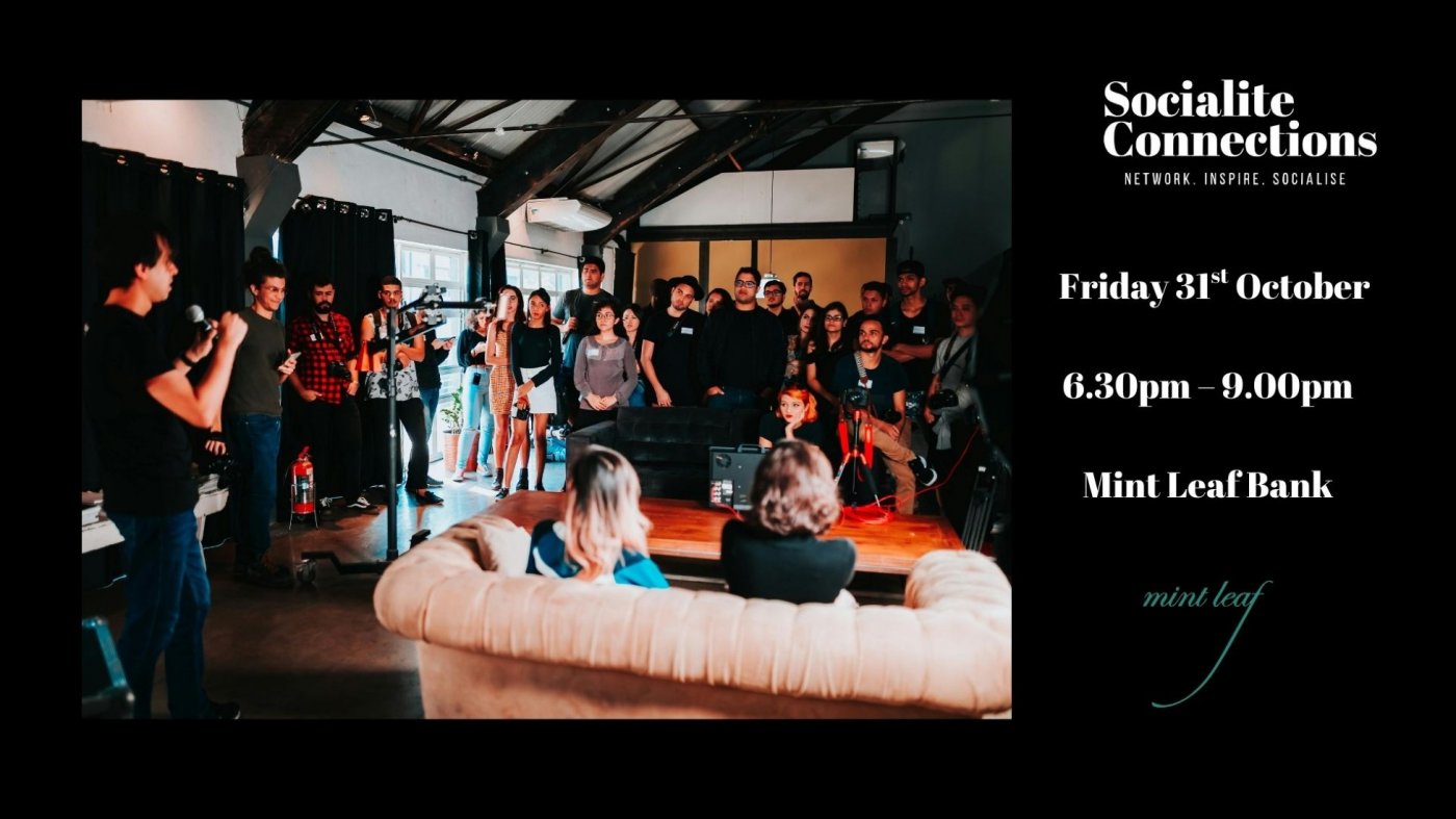 Connecting Film, TV, Music, Media Networking at Mint Leaf Bank