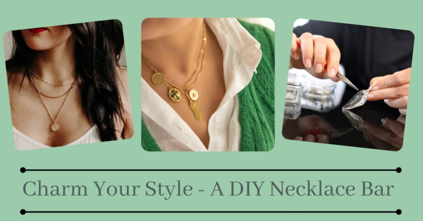 The Charm Bar \u2013 Drop In & Design Your Own Necklace or Bracelet! November 14th from 5:00 to 7:00pm