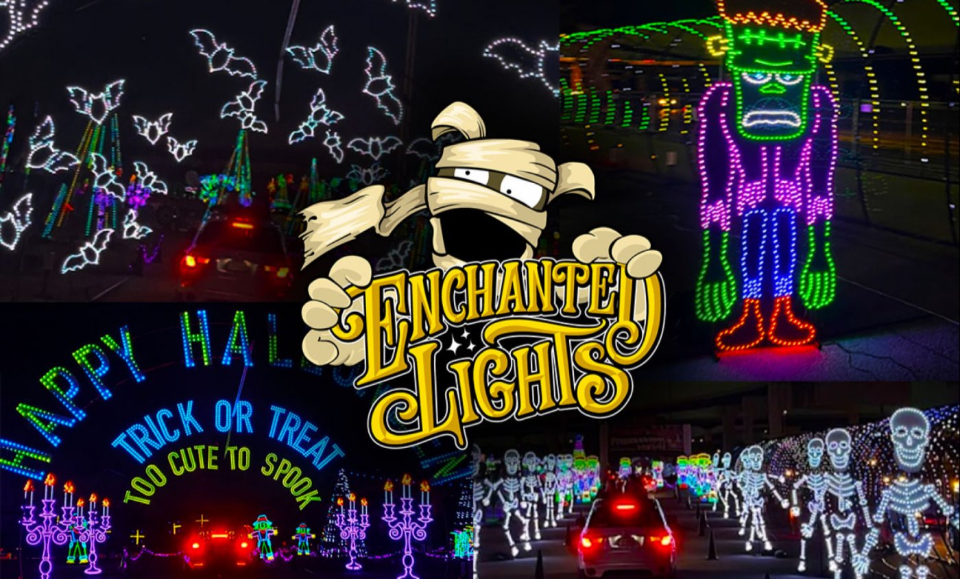 Enchanted Lights Halloween Park + Corn Maze
