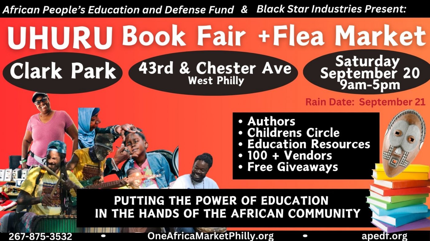 Uhuru Book Fair + Flea Market