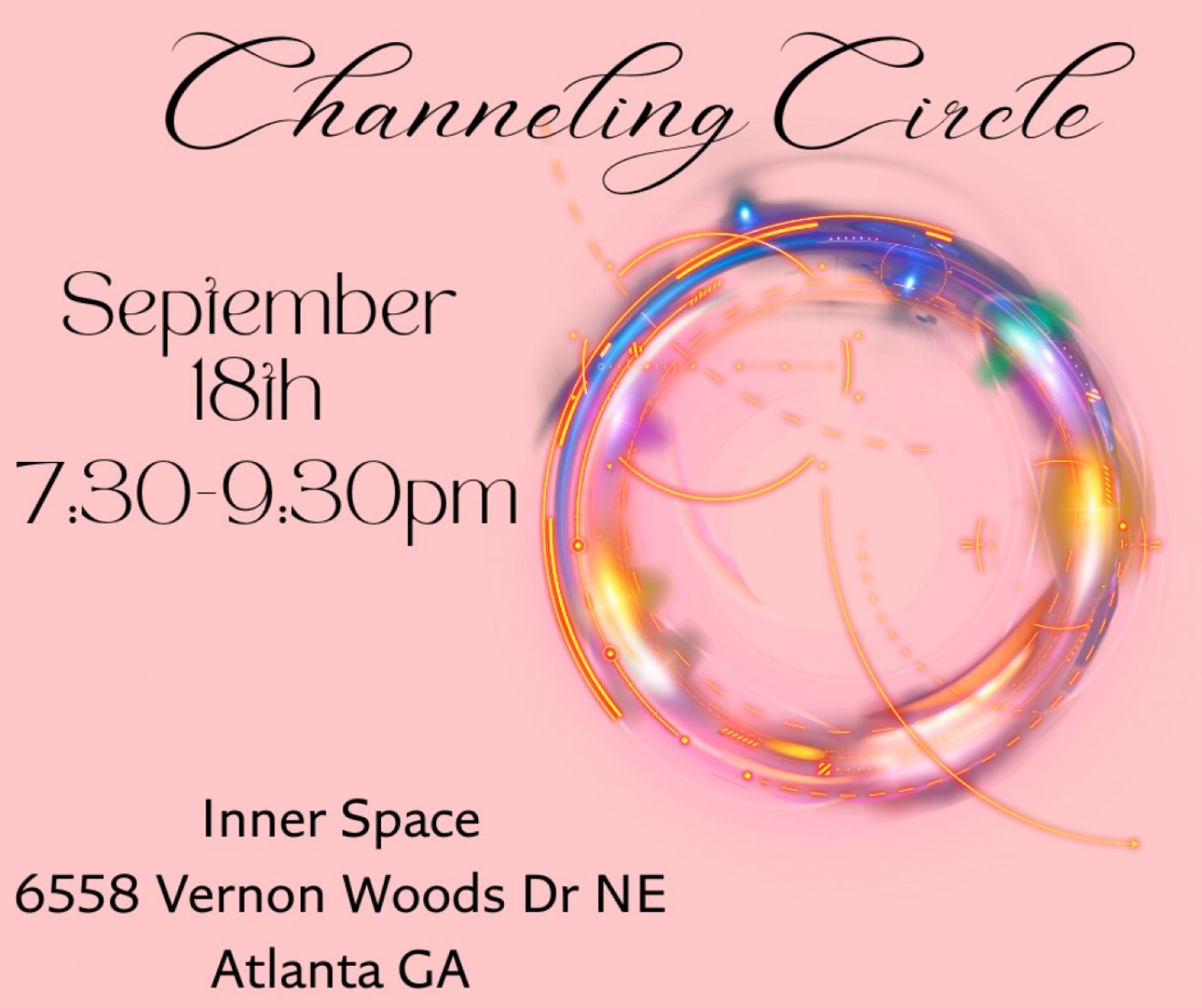 Channeling Circle Event