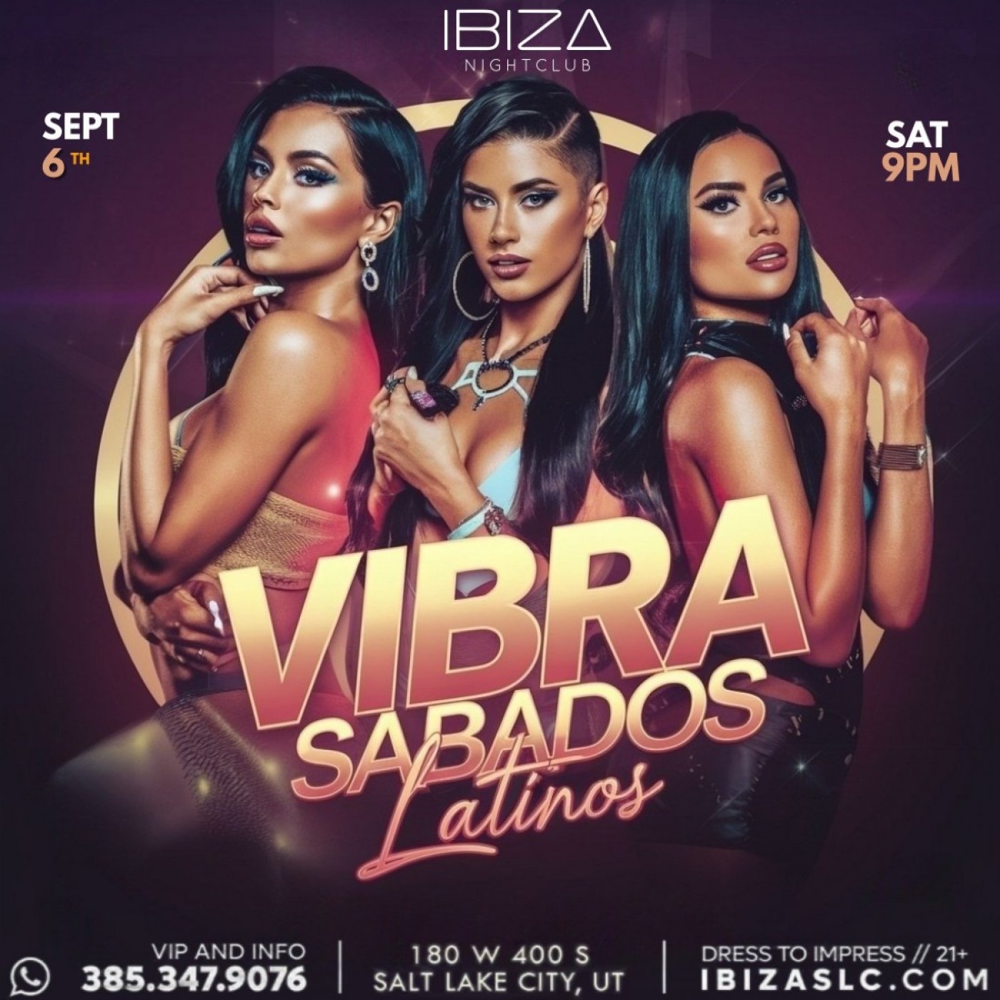 Vibra S\u00e1bados Latinos \u2013 Salt Lake City\u2019s Latin Night