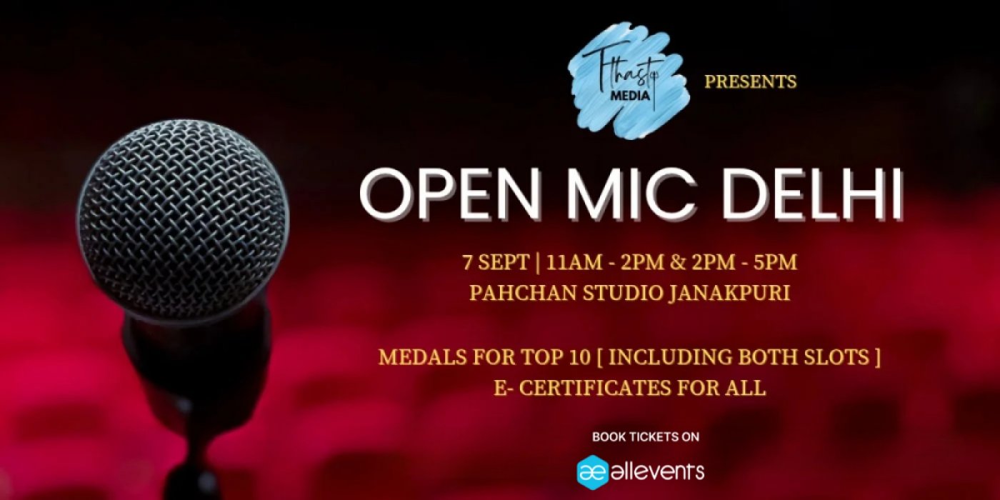 Open Mic Delhi - Sunday - Tthastu Media