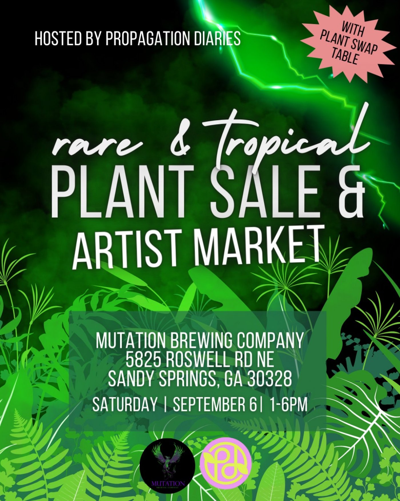 Rare & Tropical Plant Sale and Art Market