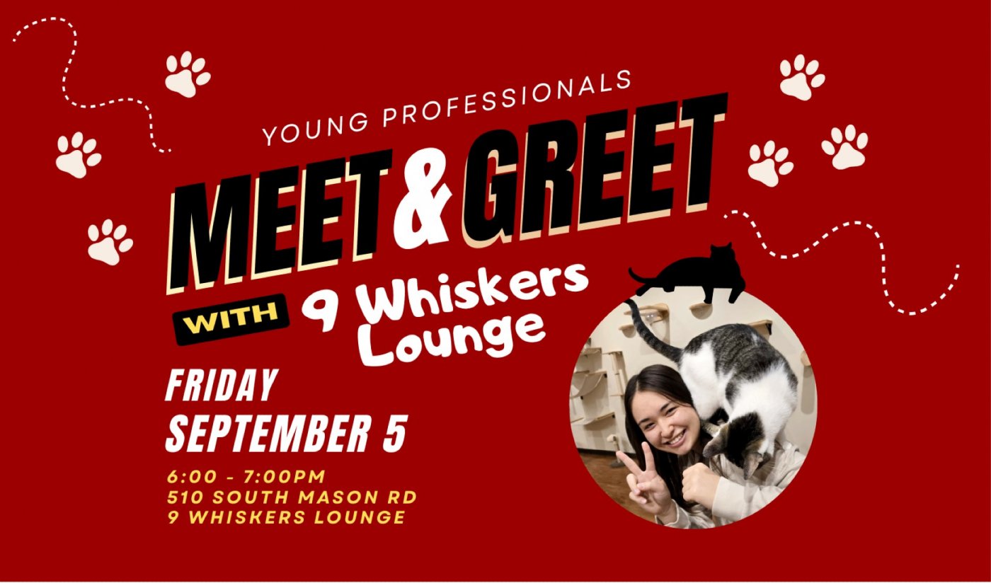 Young Professionals Meet & Greet at 9 Whiskers Cat Lounge