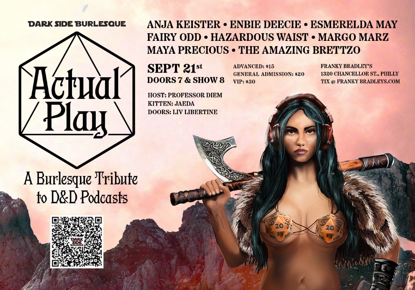 Dark Side Burlesque presents Actual Play: A D&D Podcast Burlesque Show