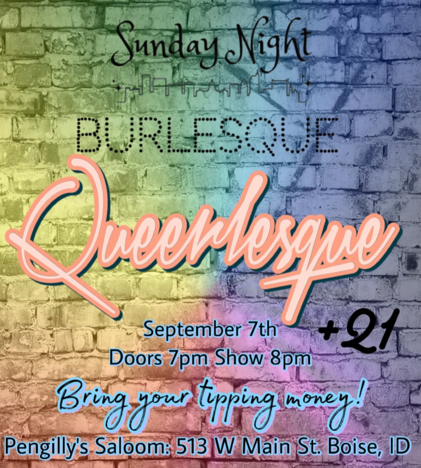 Sunday Night Burlesque - Queerlesque!