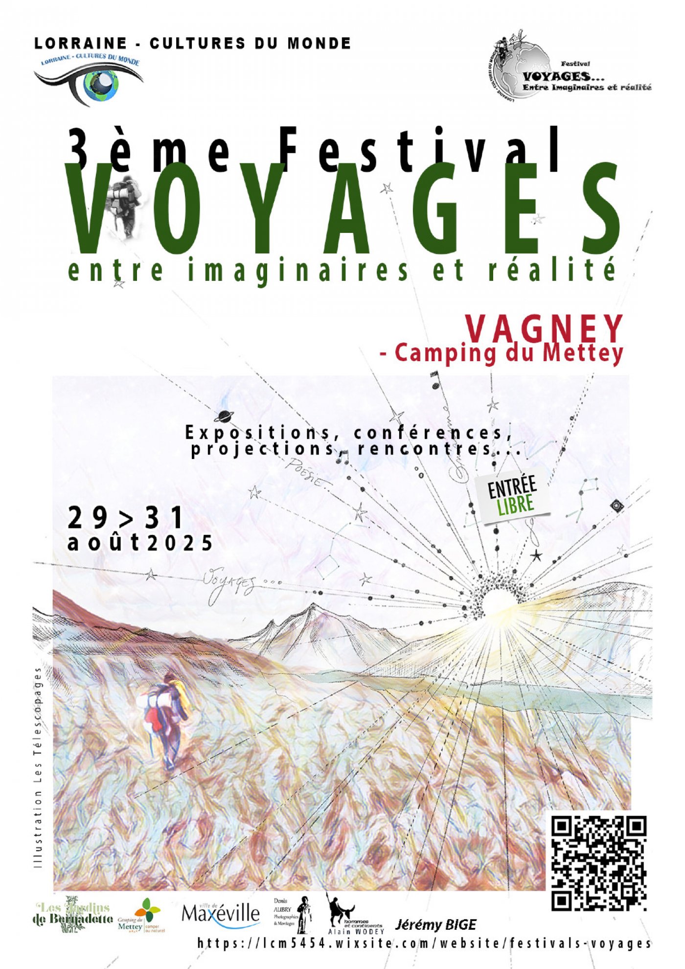 3\u00e8me festival "VOYAGES - Entre Imaginaires et R\u00e9alit\u00e9"