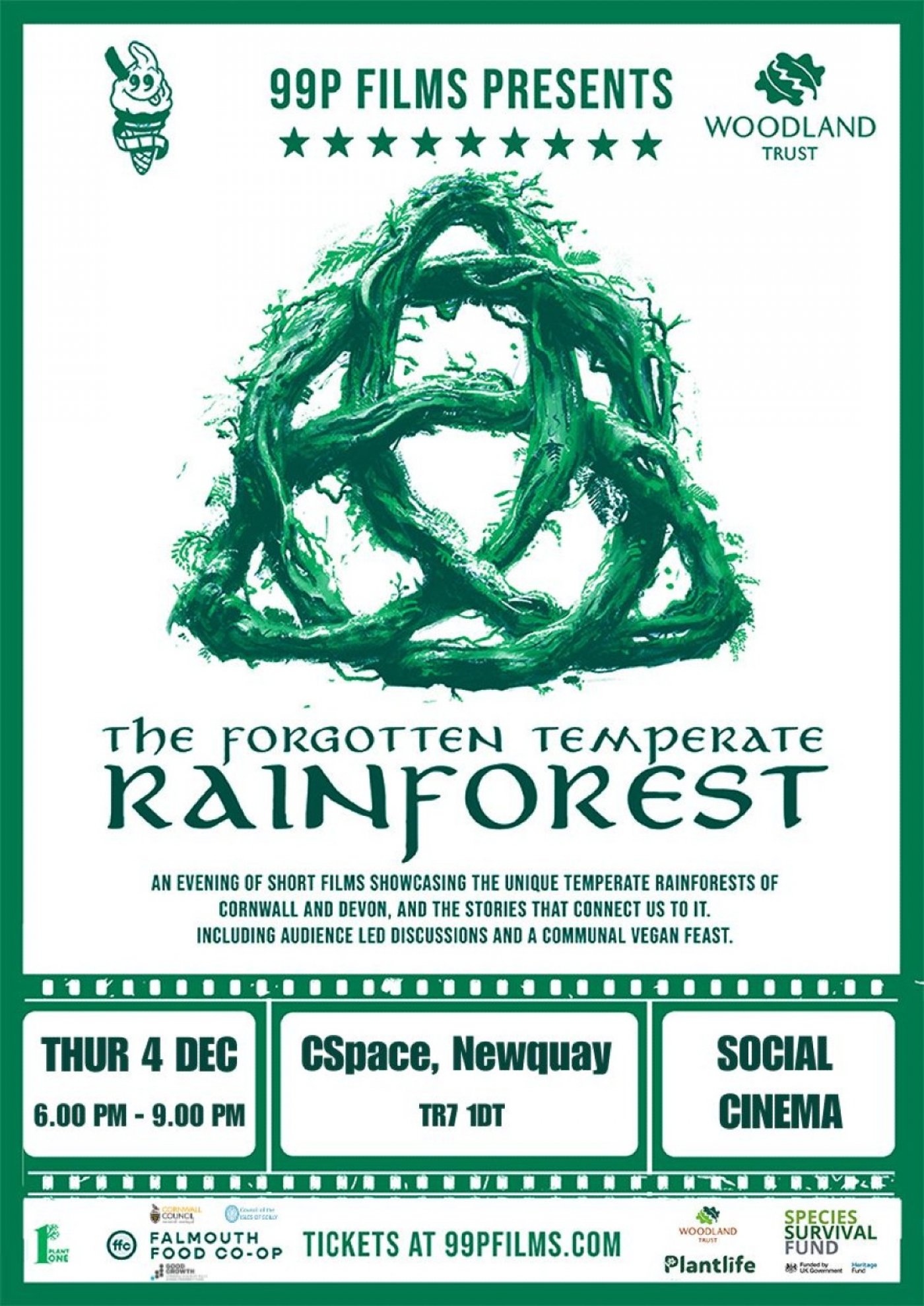 99p Films presents: The Forgotten Temperate Rainforest - NEWQUAY