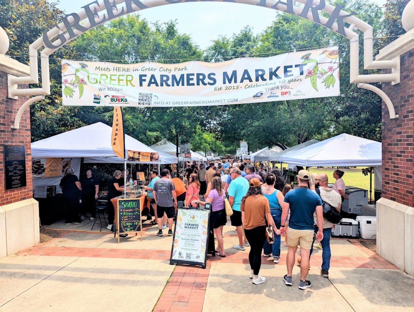Greer Farmers Market + Greer Alive
