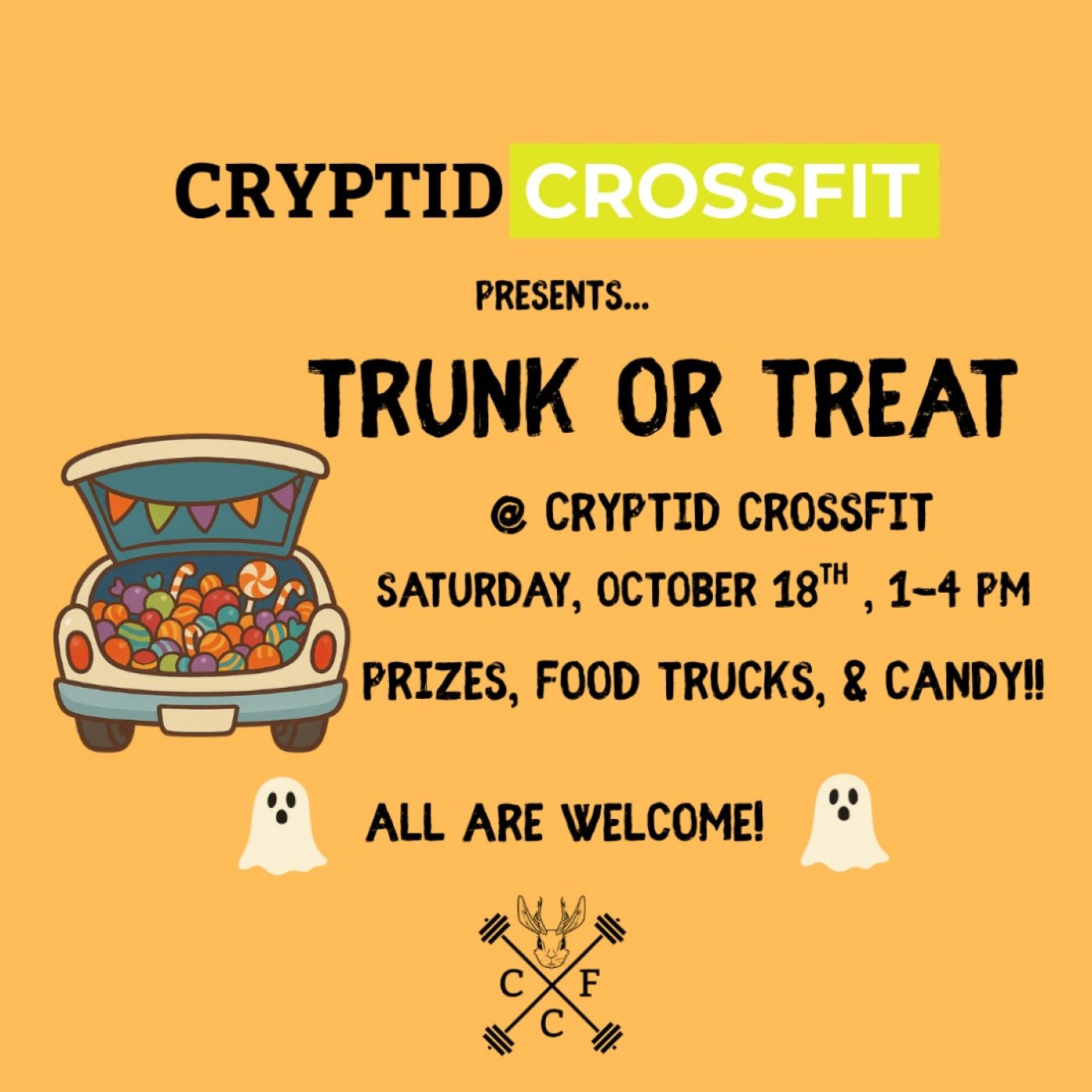 3rd Annual Family-Friendly \u201cTrunk or Treat\u201d Halloween Celebration