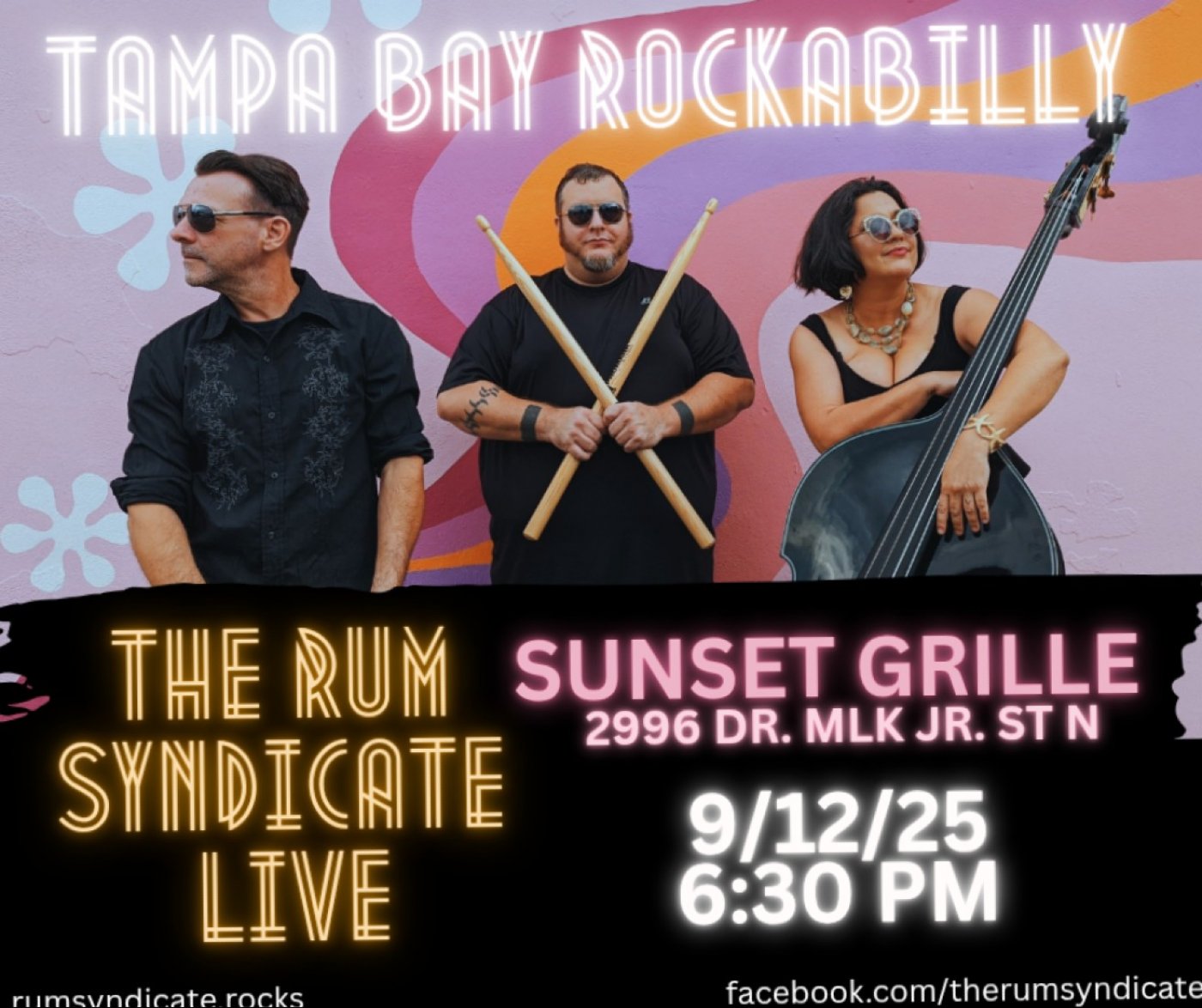 The Rum Syndicate LIVE at Sunset Grille