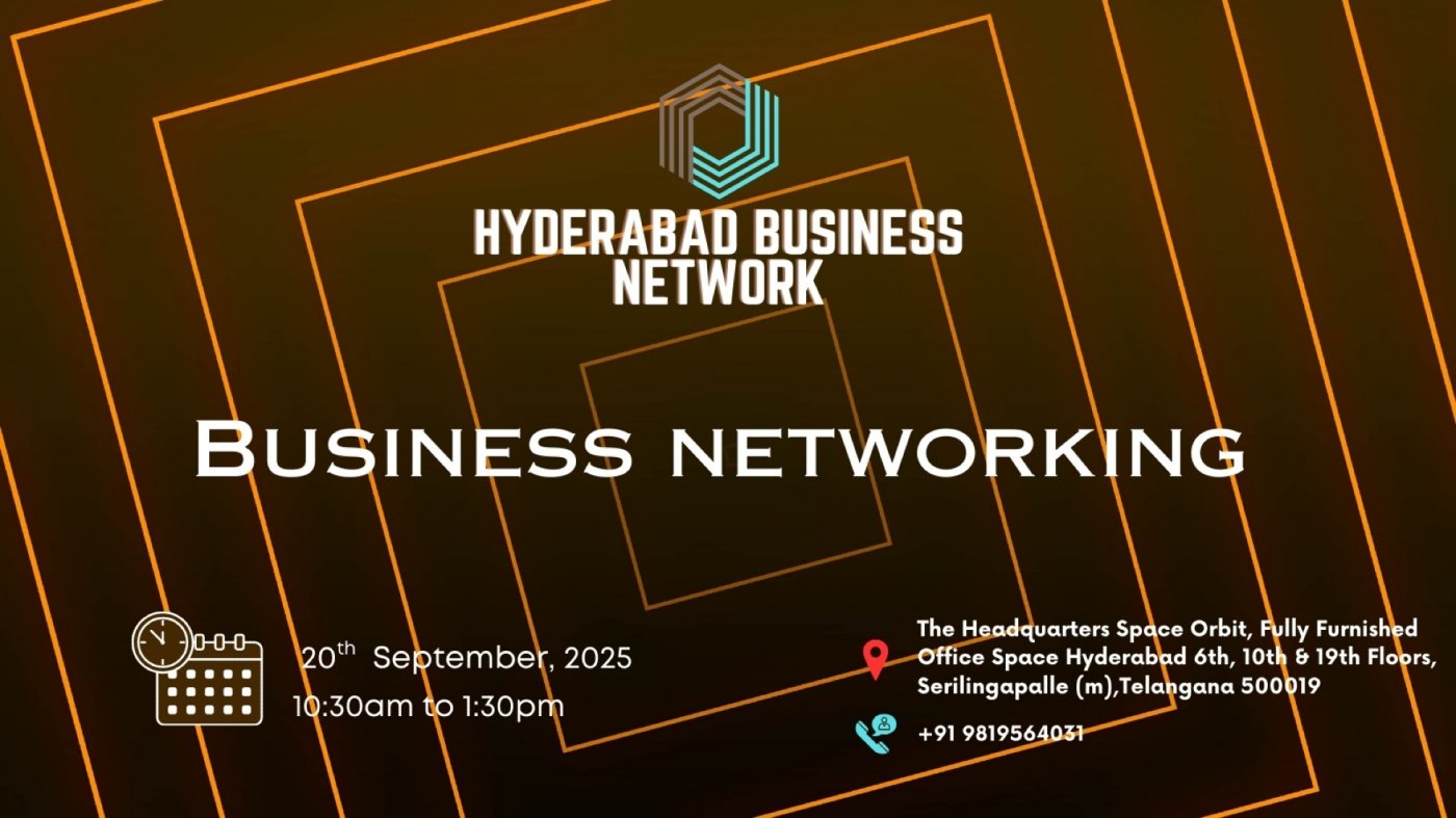 Business Networking Hyderabad 2025