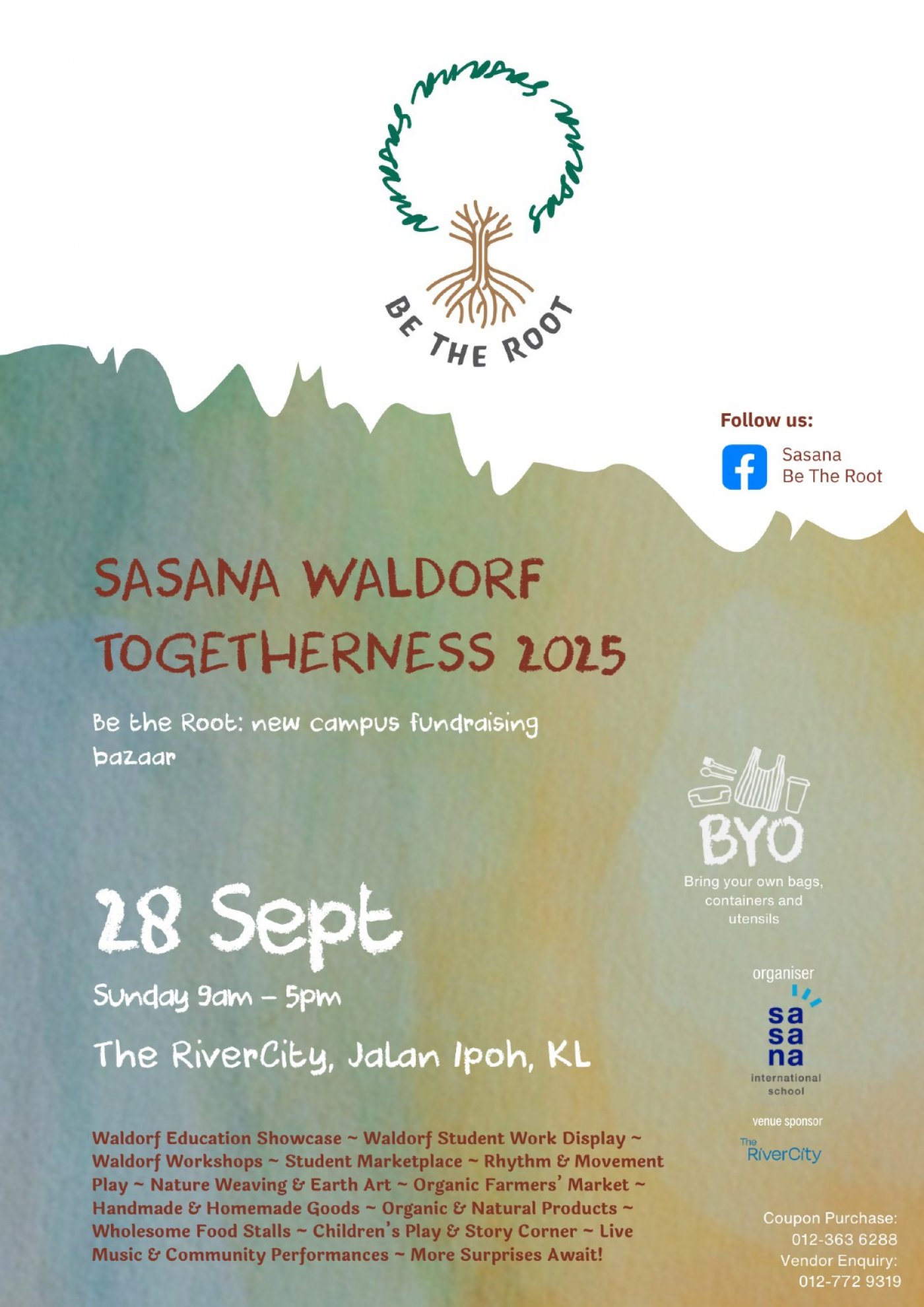 Sasana Waldorf Togetherness - Be The Root : New Campus Fundraising Bazaar