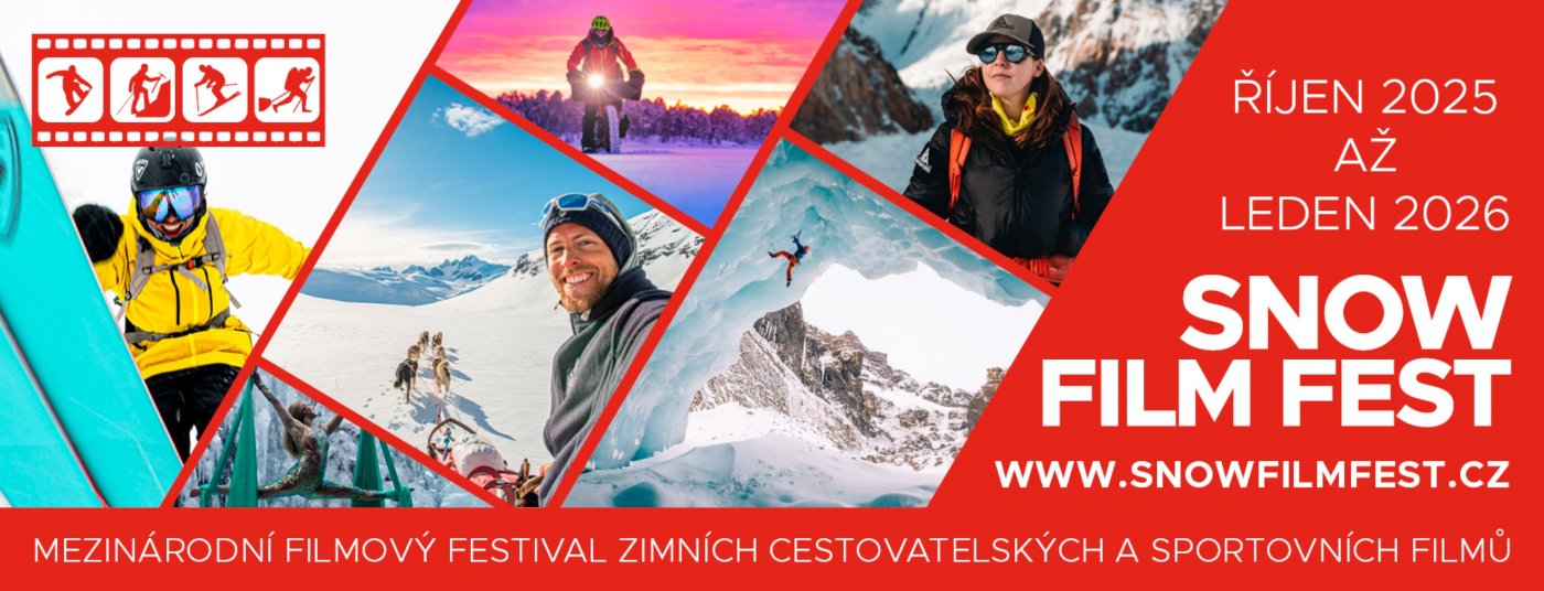 Snow Film Fest 2025 - Praha + p\u0159edn\u00e1\u0161ka Jana "Vency" Franckeho